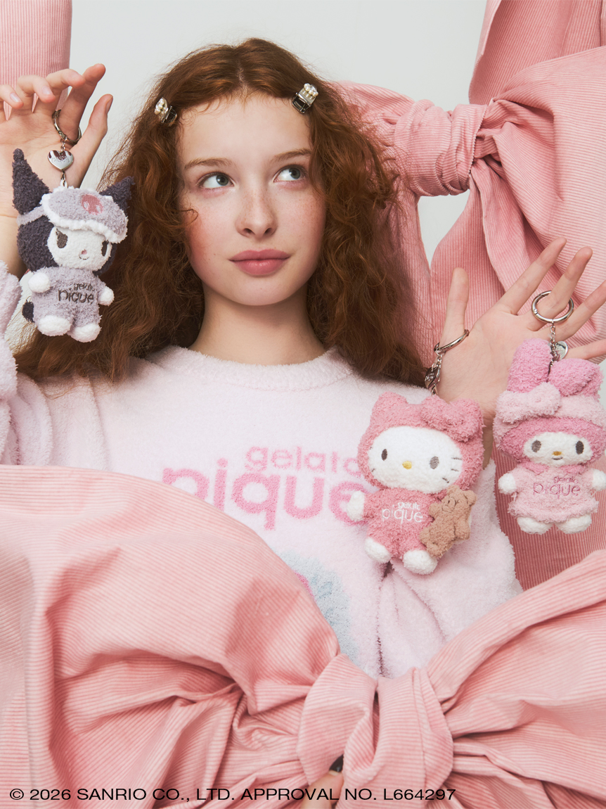 USAGIONLINE's tweet photo. gelato pique ♡ Sanrio charactors

サンリオキャラクターズｘジェラートピケのかわいいがぎゅっと詰まったルームウェアや小物が新登場 .ᐟ.ᐟ 

ルームウェア姿になったサンリオキャラクターズのマスコットにも注目…🤫🎀🫧

🗓10/14 WED 12:00~ 販売開始ᝰ✍🏻.⋆
▶▶https://t.co/zaPsD15N9W https://t.co/HJP6Eq7QTN