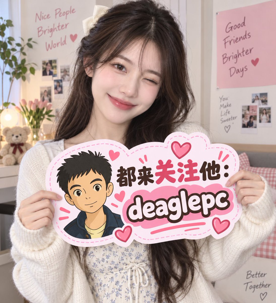 DeaglePc's tweet photo. @Summer_PPG 没见过我头像的，赶紧点关注了，必回 https://t.co/HRh3gr6x3f