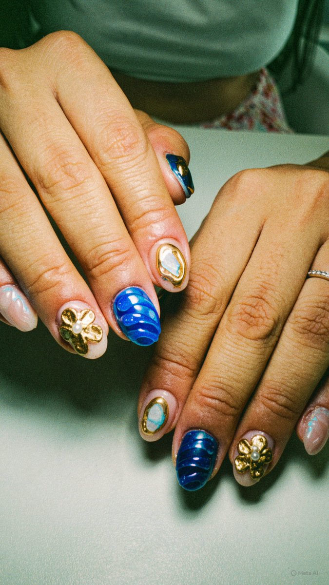 KolehtBonilliSb's tweet photo. Relieves en uñitas acrílicas con un toque único. https://t.co/7hS2p4e8o8