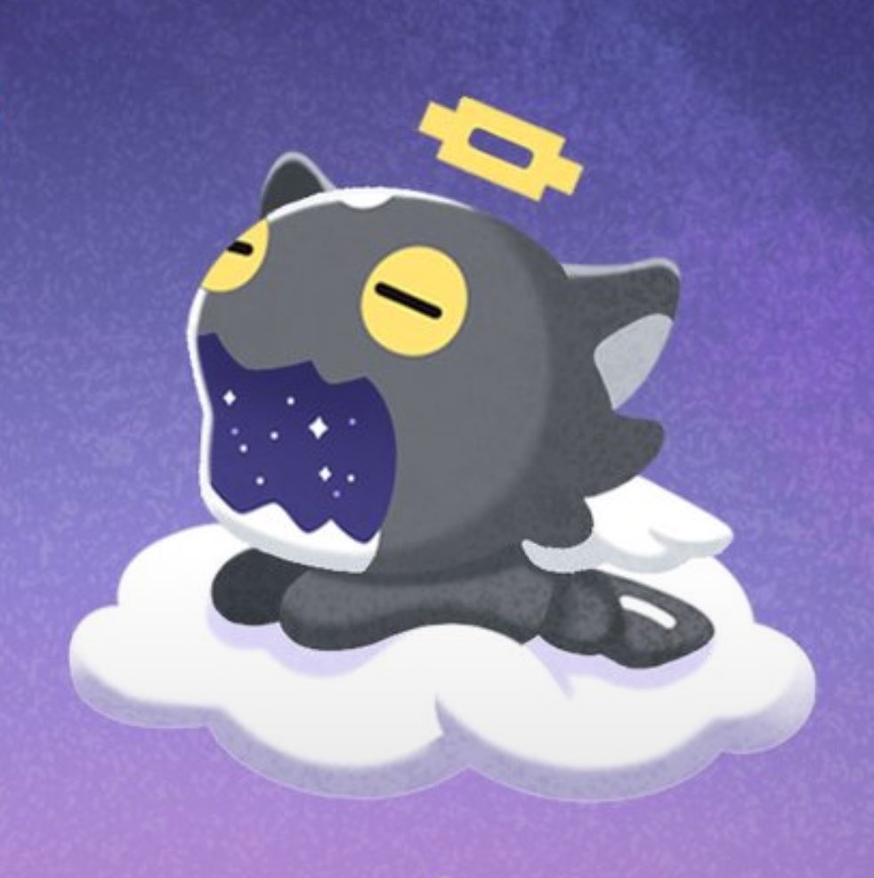 nikeisuki's tweet photo. we need fuma to explain holon’s concept cause wdym he has a whole galaxy inside his mouth, a halo and wings? im fully convinced he made a new pokemon character https://t.co/oMtO8QsBJ2
