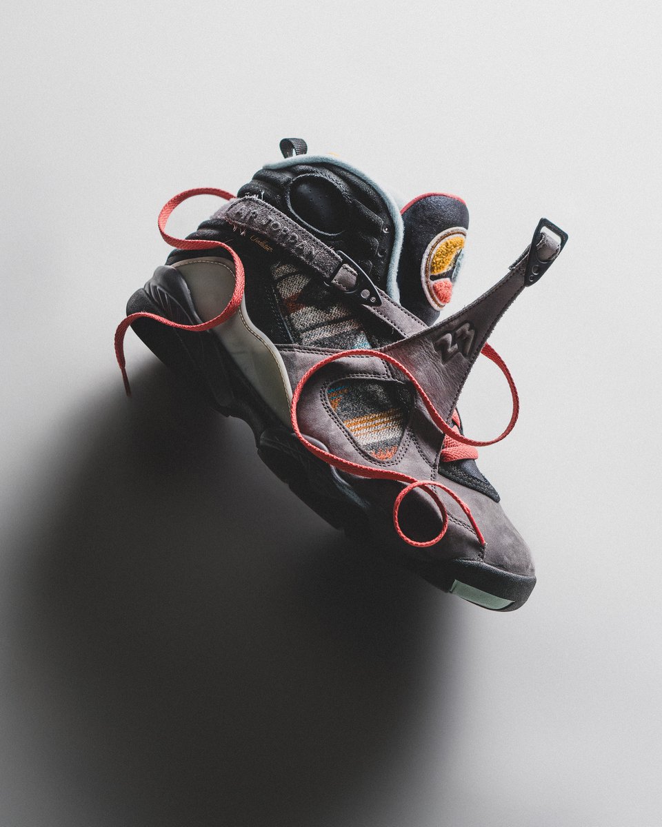insanesneaker's tweet photo. Air Jordan 8 ‘N7 Pedleton’ (2019) https://t.co/jF697Ydysu