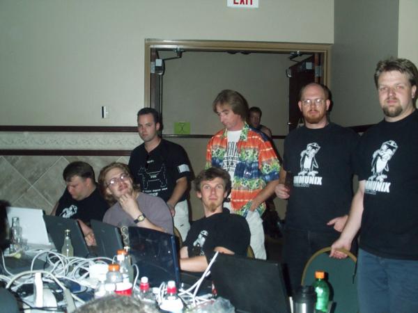 CrispinCowan0's tweet photo. @adamcecc Very first #Immunix play in #Defcon #CTF 2001. Written up here https://t.co/RIml3i3aN7 https://t.co/qr4L0zcFEI