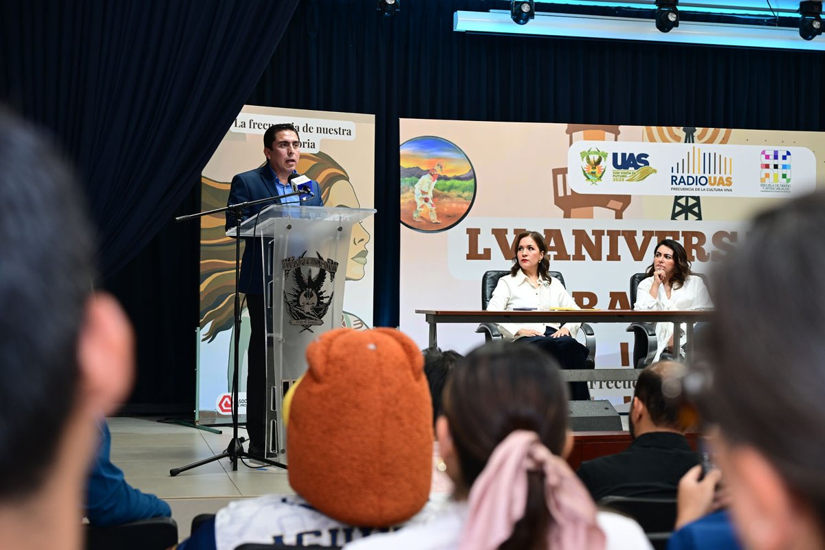 alternoticias1's tweet photo. ¡Frecuencia de la cultura viva! Radio UAS cumple 55 años. 
https://t.co/OrmB2McMls 

#ALTERNATIVASINALOA #UltimasNoticias #BreakingNews #Sinaloa     
#uas #RadioUAS https://t.co/QYXzNNmidX