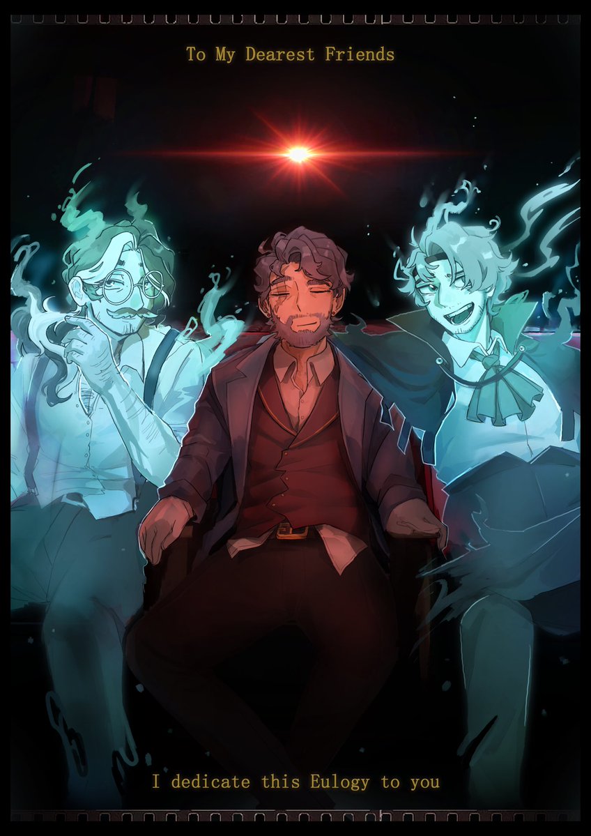Smoogula's tweet photo. Artwork I did for the #VSMPzine !! Was an absolute blast to work on :>>

Ps: omg I’ve been sitting on this piece for months so glad I get to reveal it
#vampiressmpfanart #mythicalsausagefanart https://t.co/WuqGgGSYYX