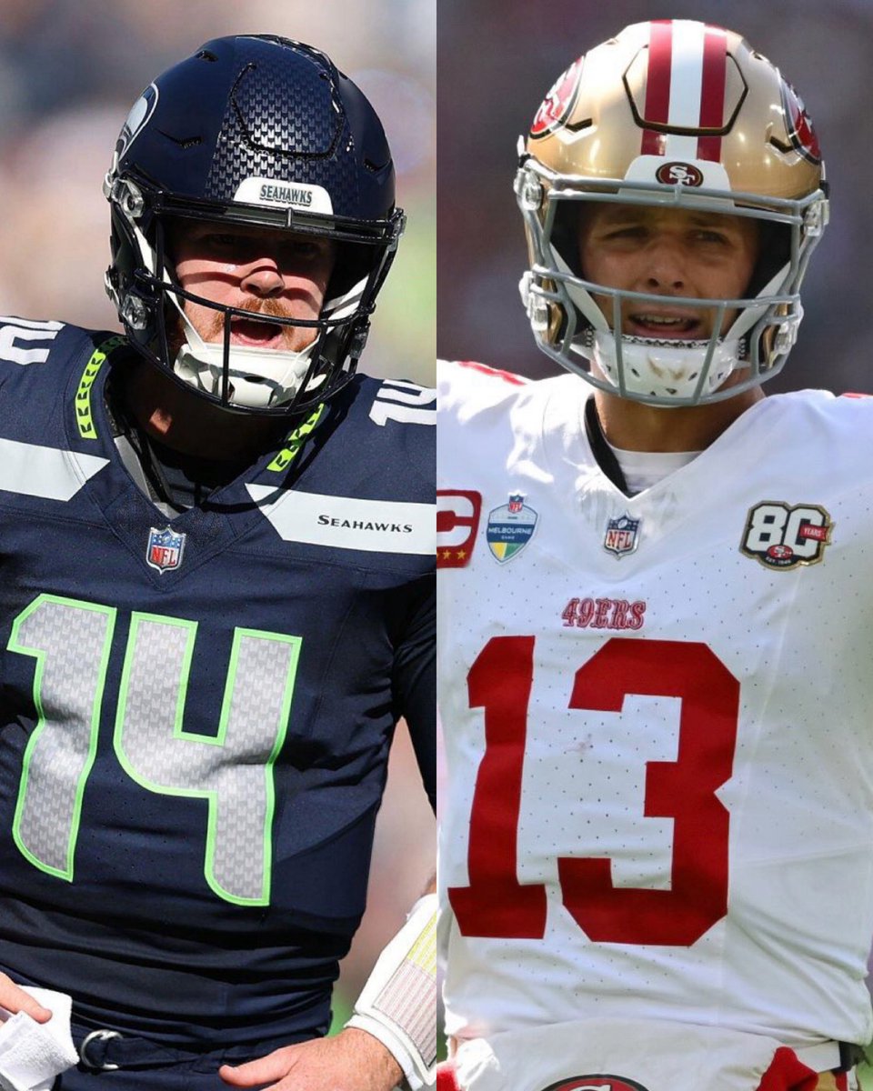 OurSf49ers's tweet photo. Next Up The Seattle Seahawks: 

On a scale of 1-10, how confident are you that the 49ers will beat The Seahawks 🤔 https://t.co/c8JFibf5Ev