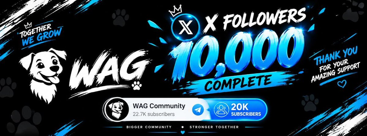 waghouses's tweet photo. Only 15h Complete 20,000 Users X 10k Users ⚡️⚡️⚡️⚡️⚡️

A huge THANK YOU to the amazing Telegram community for the support. We’re building something incredible together, and we’re just getting started! 🌟

Next milestone: 100K 🚀 https://t.co/teOXY6RpHQ