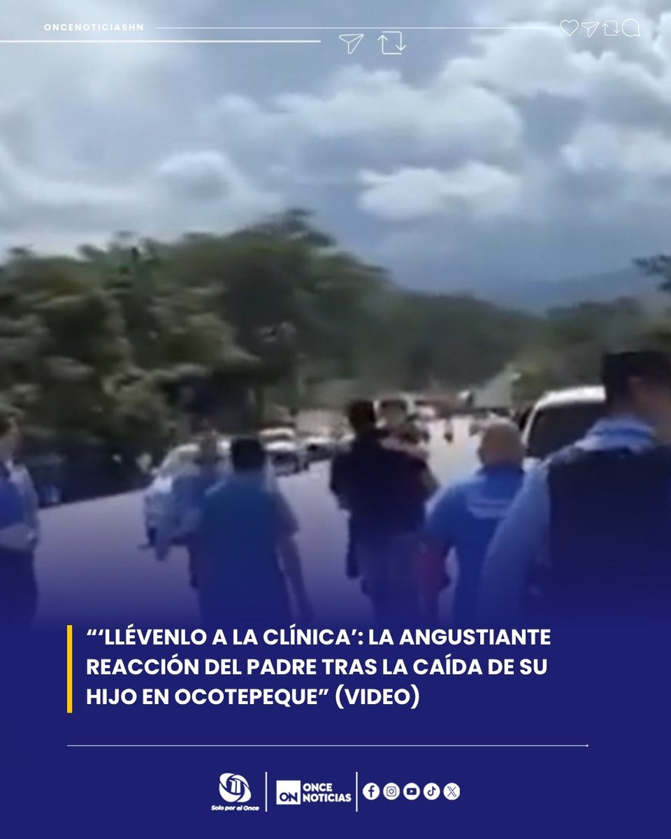 11_Noticias's tweet photo. 😟🚨 Un momento inesperado quedó registrado durante una jornada de protestas en Ocotepeque, generando preocupación entre las personas que se encontraban en el sector. 🎥

Conocé los detalles en la nota 👉🏻: https://t.co/M6OEZ9sthv

#Ocotepeque #Honduras #Noticias https://t.co/1dmRY6uxq3