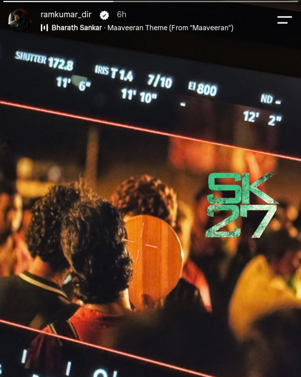 AllIndiaSKFC's tweet photo. #SK27 ❤️‍🔥 https://t.co/nXVT5yr7M4