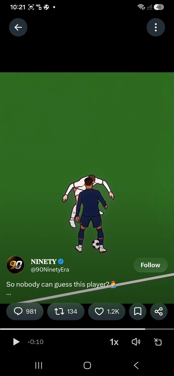 LB3at's tweet photo. @90NinetyEra This feint right here screams Neymar https://t.co/UhHCnIqKZx