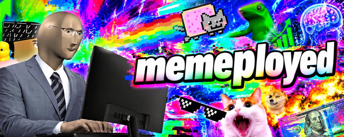 Trollfather's tweet photo. MEMEPLOYED (CTO) on Pump Fun 

Half way between a NEET and employed. 
We're not unempploye, we're just $memeployed on @Pumpfun 

CA: 3ENSPxghg4nKdvZ3RyfTHNf4FGuk4Yb8HFgnjeEunYTK

Website: https://t.co/OX8aOidsxk 

Pump Fun: 
https://t.co/Qlpweh2bxh https://t.co/1yQAJxxZHW