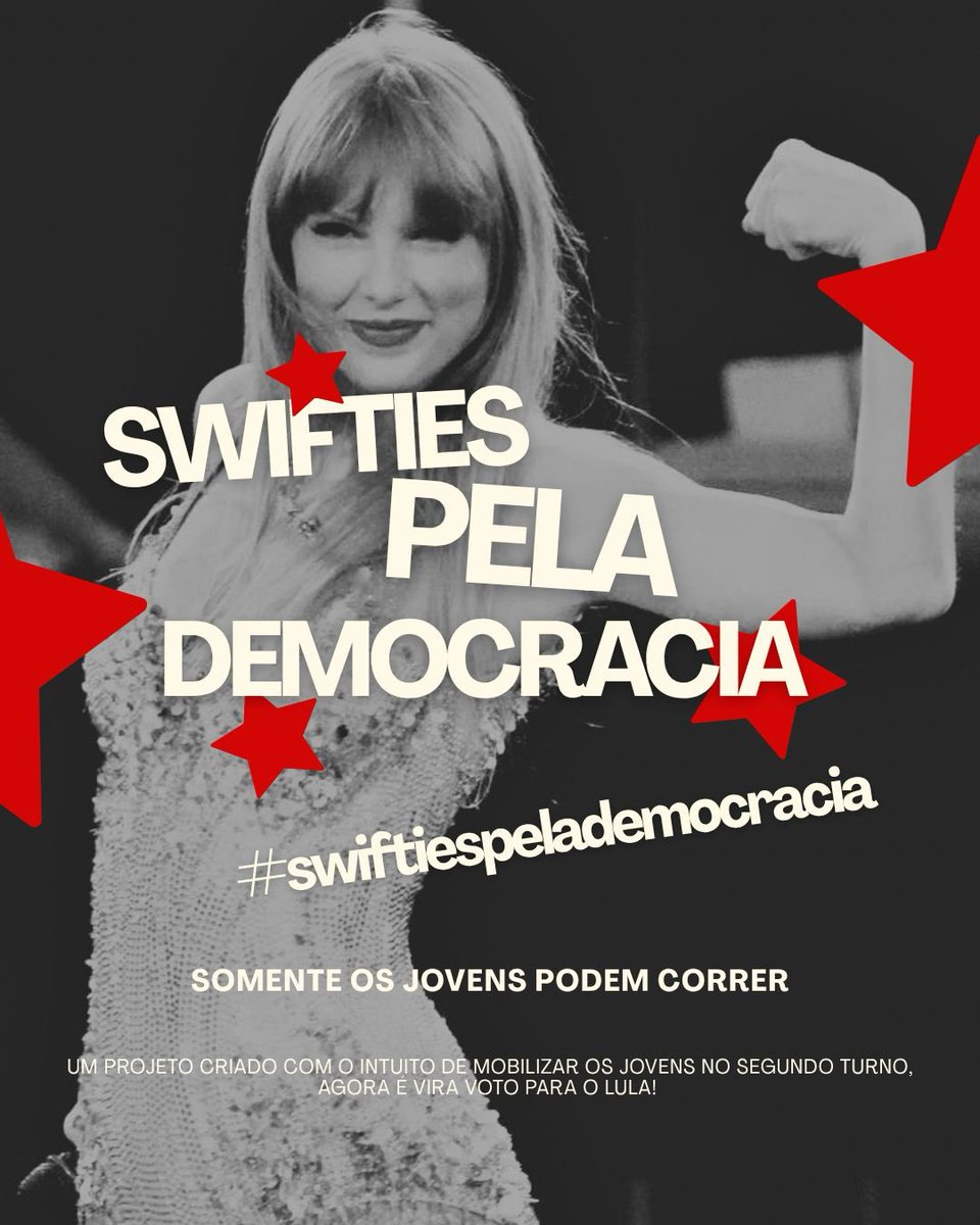 crismaths's tweet photo. SWIFTIES PELA DEMOCRACIA https://t.co/3NE0Fx4Yqv