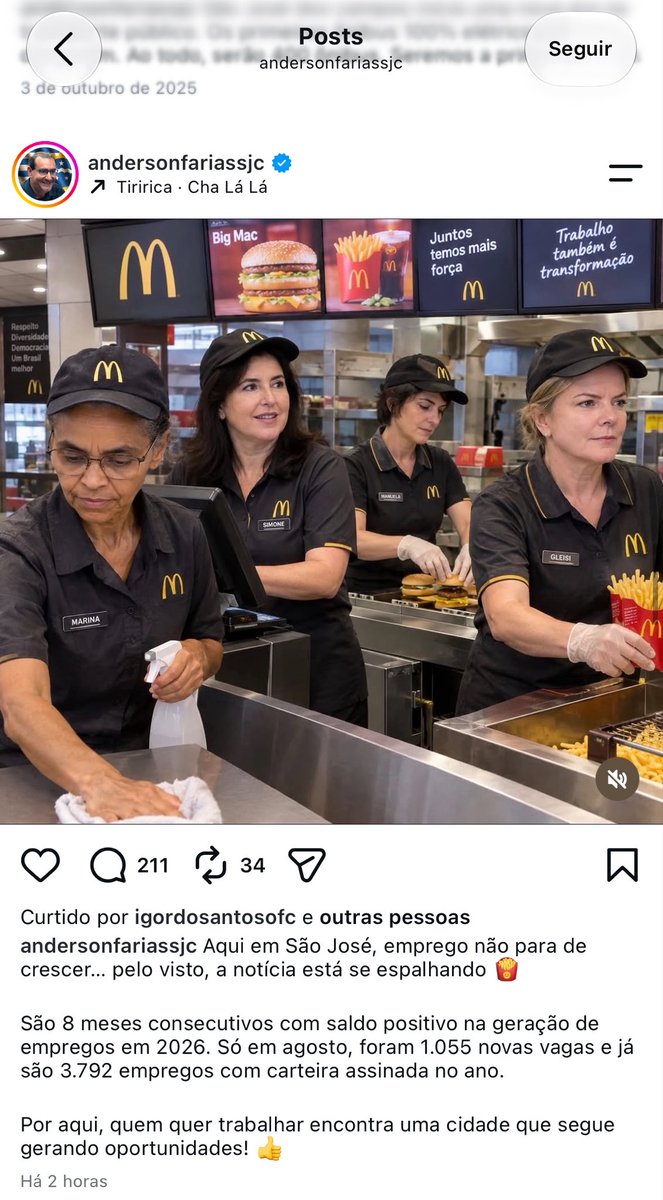 lewistarboy's tweet photo. mc donalds que negócio é esse que vcs permitiram o prefeito de São José dos Campos utilizar a marca de vcs nisso aqui?????? @McDonalds_BR https://t.co/aaS2bk6oWa
