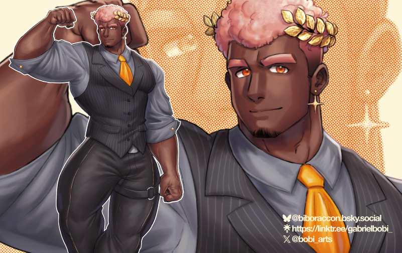 bobi_arts's tweet photo. CALEUS  🪙☀️

#art #Diffsinger #UTAU #vocalsynth #utauloid #UTAU獣人 #commission https://t.co/6k9vXaeEeG