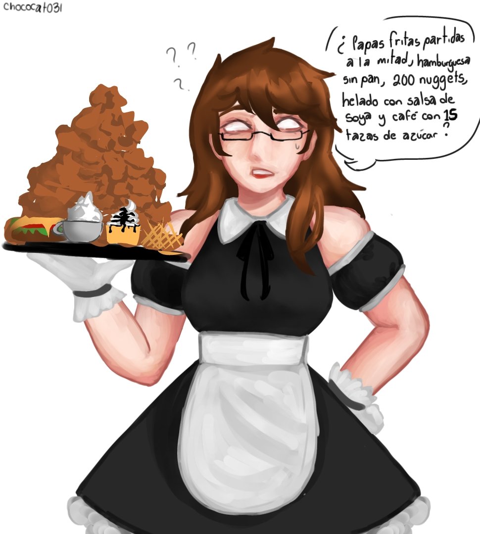chococat031's tweet photo. Día 5 del sagatober!
Mc Donalds 🍔
(xd a fallo lo habían obligado a vestirse de maid)
#SagaToberSE #MinecraftSaga #FalloArt https://t.co/J2MtrLHFIG