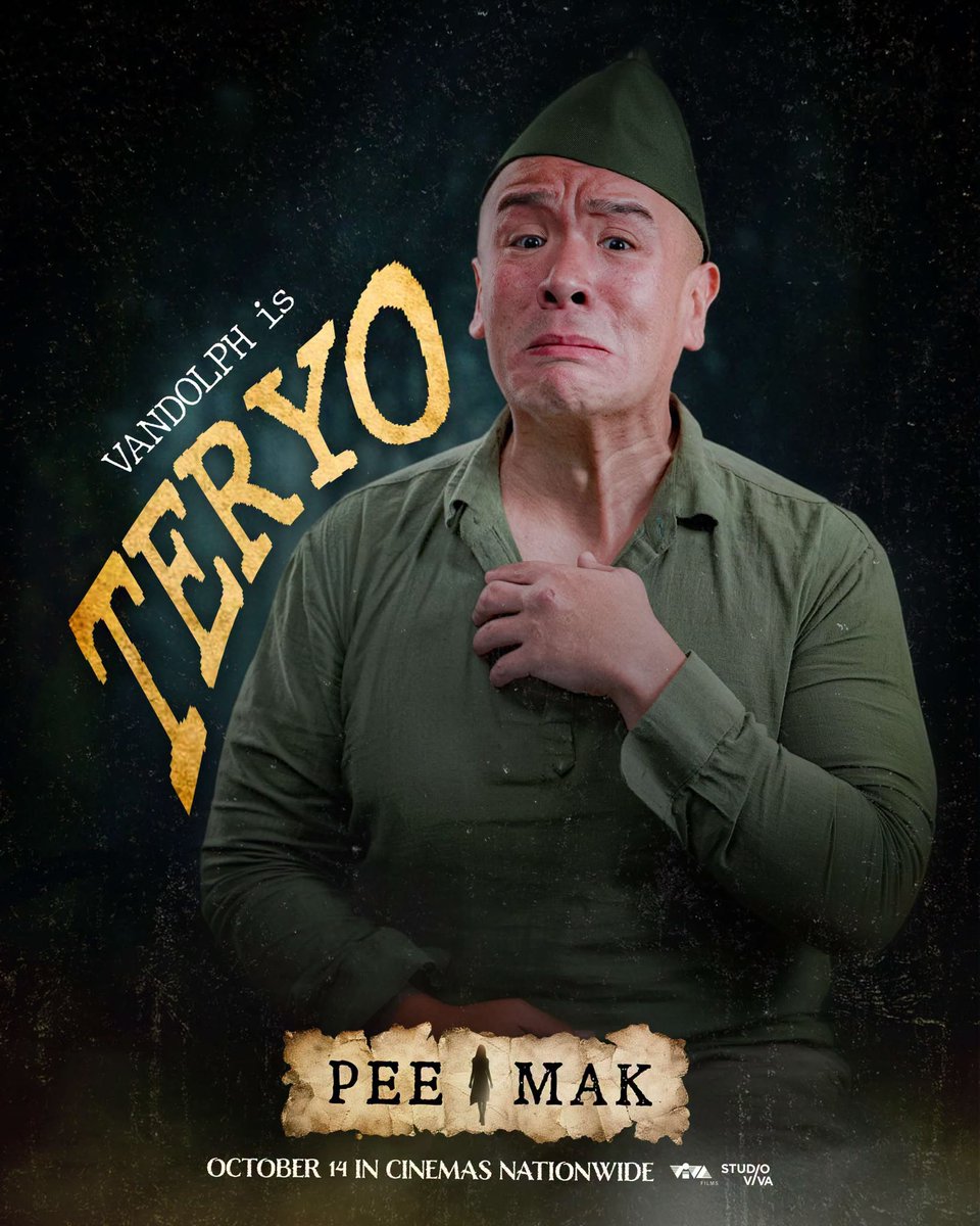 CityMallCinema_'s tweet photo. Boss energy until it’s time to panic! 🫣🔥
Vandolph stars as TERYO in #PeeMakPH, the Philippine adaptation of Thailand's blockbuster hit! 🎬In cinemas OCTOBER 14! 🎟️🍿
#CityMallPH #CityMallCinema https://t.co/b1o1QtAyFU