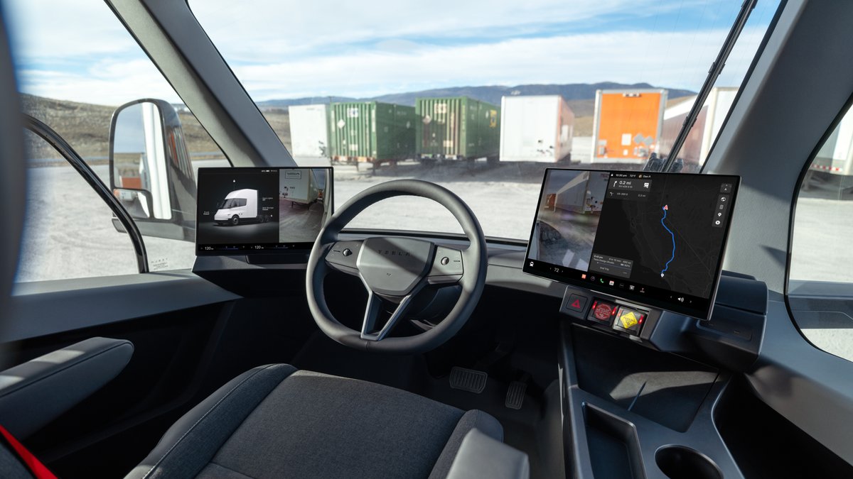SawyerMerritt's tweet photo. One million-mile trucker @adamlwingfield in new interview after going to the Tesla Semi launch event a couple weeks ago:

“The trucking industry has adopted technology so much slower. As we toured the @Tesla Semi factory, I’m just like, wow, this doesn’t feel like trucking. It feels like transportation innovation. I’ve been in this industry a long time. I am an old-school industry veteran. You can’t tell me nothing about trucking that I don’t know. But walking away (from the event), I was like, "This industry is going to be changed."

Adam's full 1+ hour interview with Motortrend: https://t.co/Kn7tdlPlva