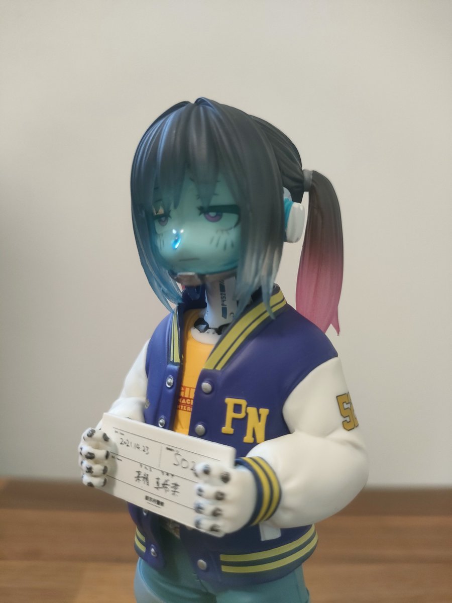yuamu79's tweet photo. ミルキー　サブウェイのフィギュアを購入
マキナは作りが細い
チハルの横顔アニメとそっくり
なんか可愛いです。 https://t.co/vE1Eb1jjXB