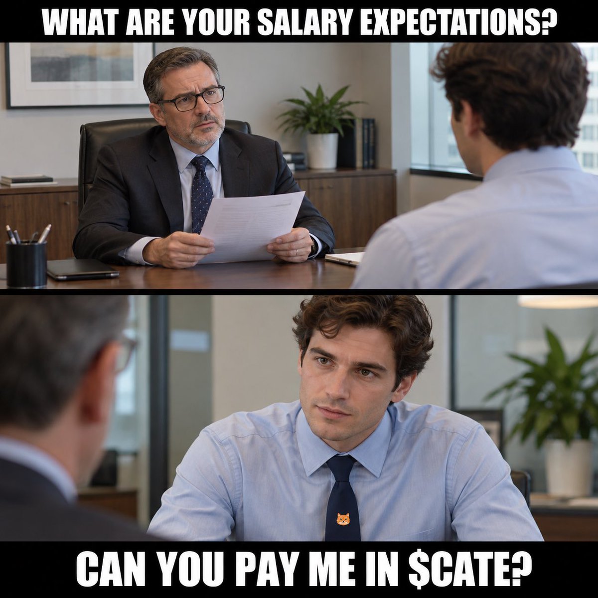 ORANGEPUHHH's tweet photo. HR said they’re looking for someone with conviction. solana:Ai66LHZG9MCzg1WKdawwqduVAXpNDUuV8M3uyq5ppump https://t.co/2oPWGW3kXt