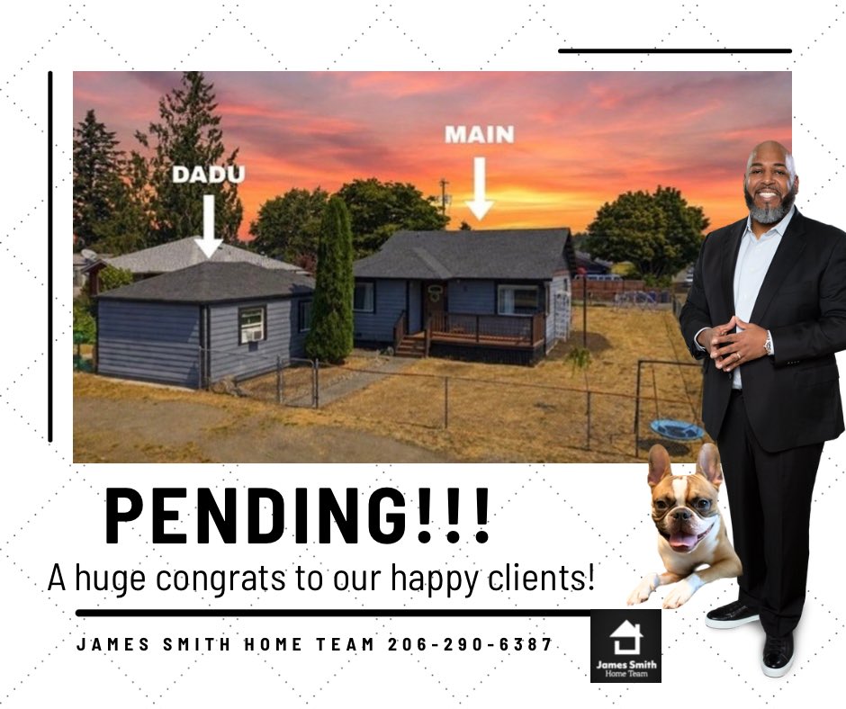 JSHTRealEstate's tweet photo. 🏡🌟UNDER CONTRACT ALERT! 🏡 We’re thrilled to announce that our buyers just got this home under contract. 💼🏠
#JamesSmithHomeTeam #SeattleRealtor #FederalWayRealtor #RentonWA #SeattleRealEstate #FederalWayRealEstate #TacomaRealEstate https://t.co/tmXhmnBVa1