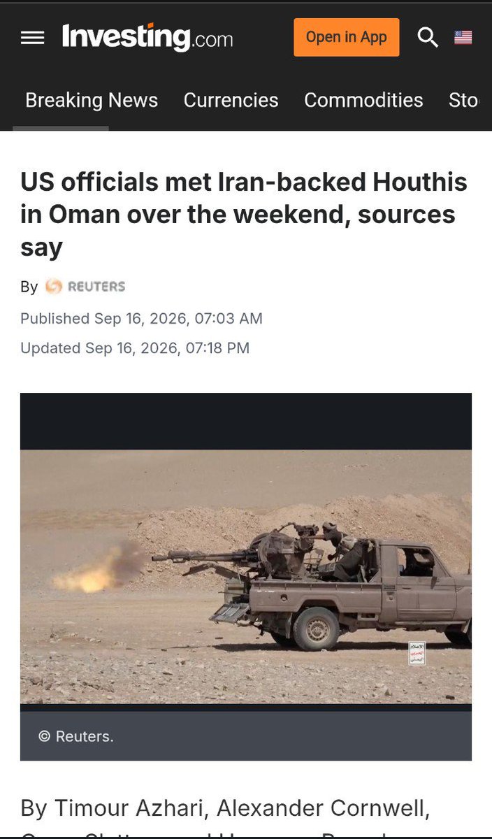 RomanSaeedJ's tweet photo. Pakistan’s role is limited to defending and protecting Saudi Arabia, interpret it however you like. But if this is really about Israel, why did the Houthis meet U.S. officials in Oman last month and seek U.S. neutrality, while indicating they would not target American/Israeli ships in the Red Sea? Their stated focus was Saudi Arabia. And shortly afterward, Trump declined to intervene on Saudi Arabia’s behalf. The sequence speaks for itself.

Here read this: 
https://t.co/Hpua81tH1P

And this:-
https://t.co/Fm1fUlZIZ6
