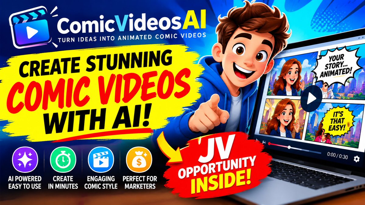 thompson15236's tweet photo. Comic Videos AI Review: Create Comic-Style Videos With AI Without Drawing, Editing or Voice Actors
Read Details Here : https://t.co/we7Cn50JHh
#ComicVideosAI #ComicVideosAIReview #AIVideo #AIVideoGenerator #AIContent #AIContentCreator #FacelessChannel #FacelessVideos https://t.co/frKXynvL69