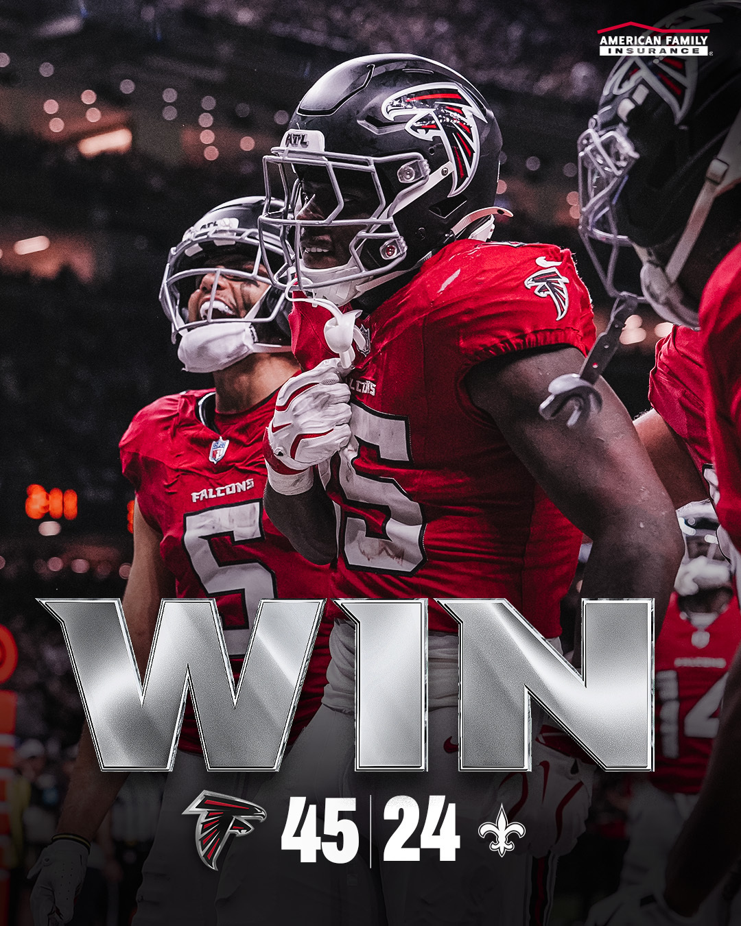 Falcons 45-24 Saints | NFL Week 4