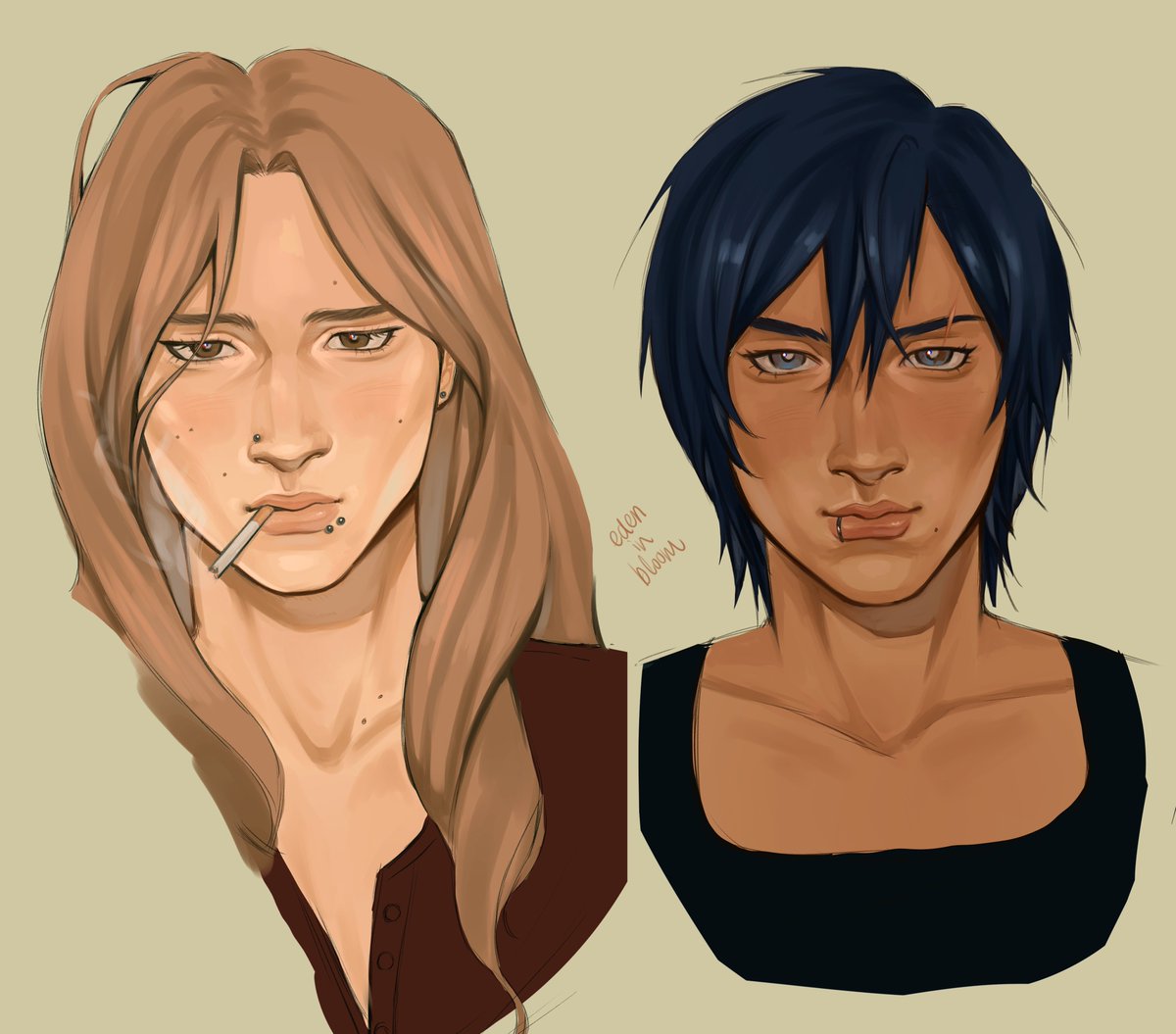 edeninblooom's tweet photo. evil queer genderless lover ocs... 

#oc #art 

ive never typed something so woke https://t.co/dFHz0dZ1lu