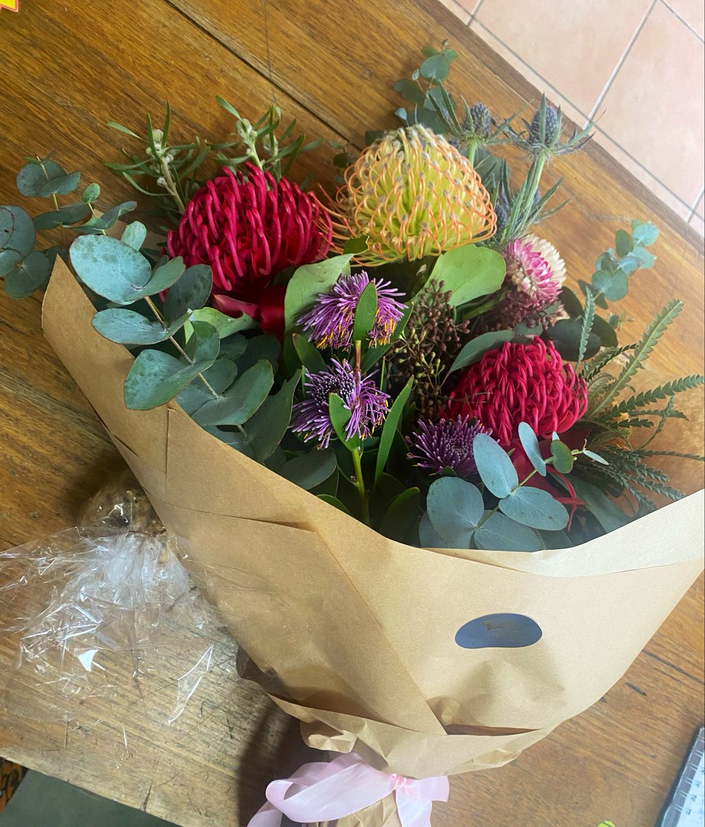 angijones's tweet photo. It’s my birthday tomorrow and my work colleague surprised me with this beautiful bunch of flowers and some homemade cookies. As someone who gets a lot of hate online and from other TERFs, and is pretty much an invisible housekeeper to my teenage kids, it’s nice to be reminded that there are plenty of kind and thoughtful people in my life in real life. I’m grateful for good friends and the privilege of getting older.