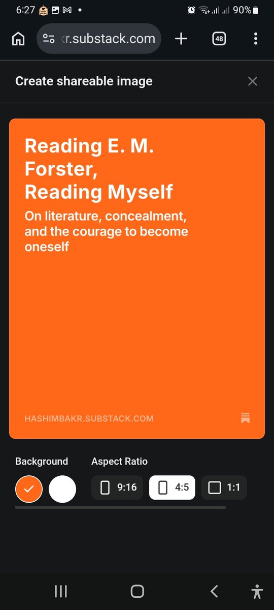 OtterGaze's tweet photo. I've written something new about E. M. Forster—and, unexpectedly, about myself.

Reading E. M. Forster, Reading Myself On literature, concealment, and the courage to become oneself.

https://t.co/lz9aaiMBZI… https://t.co/IrcGeB4fGN