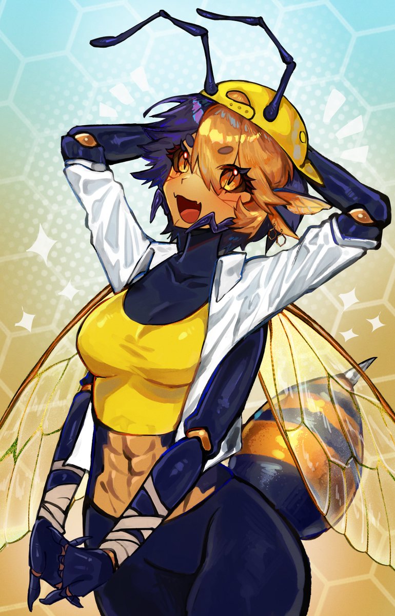 Artichoke_0001's tweet photo. I asked to see Avi in 300% tomboy energy and Kaiku absolutely delivered. She saw the vision 🤝

(Thank you so much @.SpiderKaiku for taking my comm request it's absolutely perfection)
#avispaart https://t.co/eaupJBnkNT