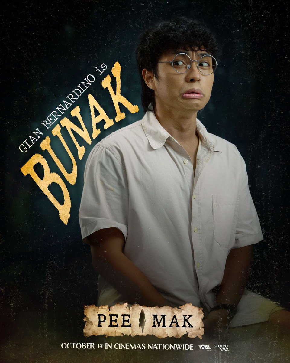 CityMallCinema_'s tweet photo. Watch your back... someone’s about to get hit! 👊🫣
Catch Gian Bernardino as BUNAK in the Philippine adaptation of #PeeMakPH!
Coming to cinemas nationwide on OCTOBER 14! Get ready! 🍿🎟️
#CityMallPH #CityMallCinema https://t.co/Q2GEyGYciB