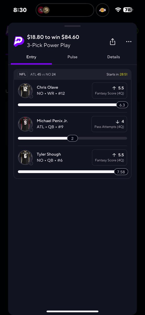 djbigspinla's tweet photo. @PotdPrizepicks Goated @PotdPrizepicks https://t.co/WEgukg9Wnl
