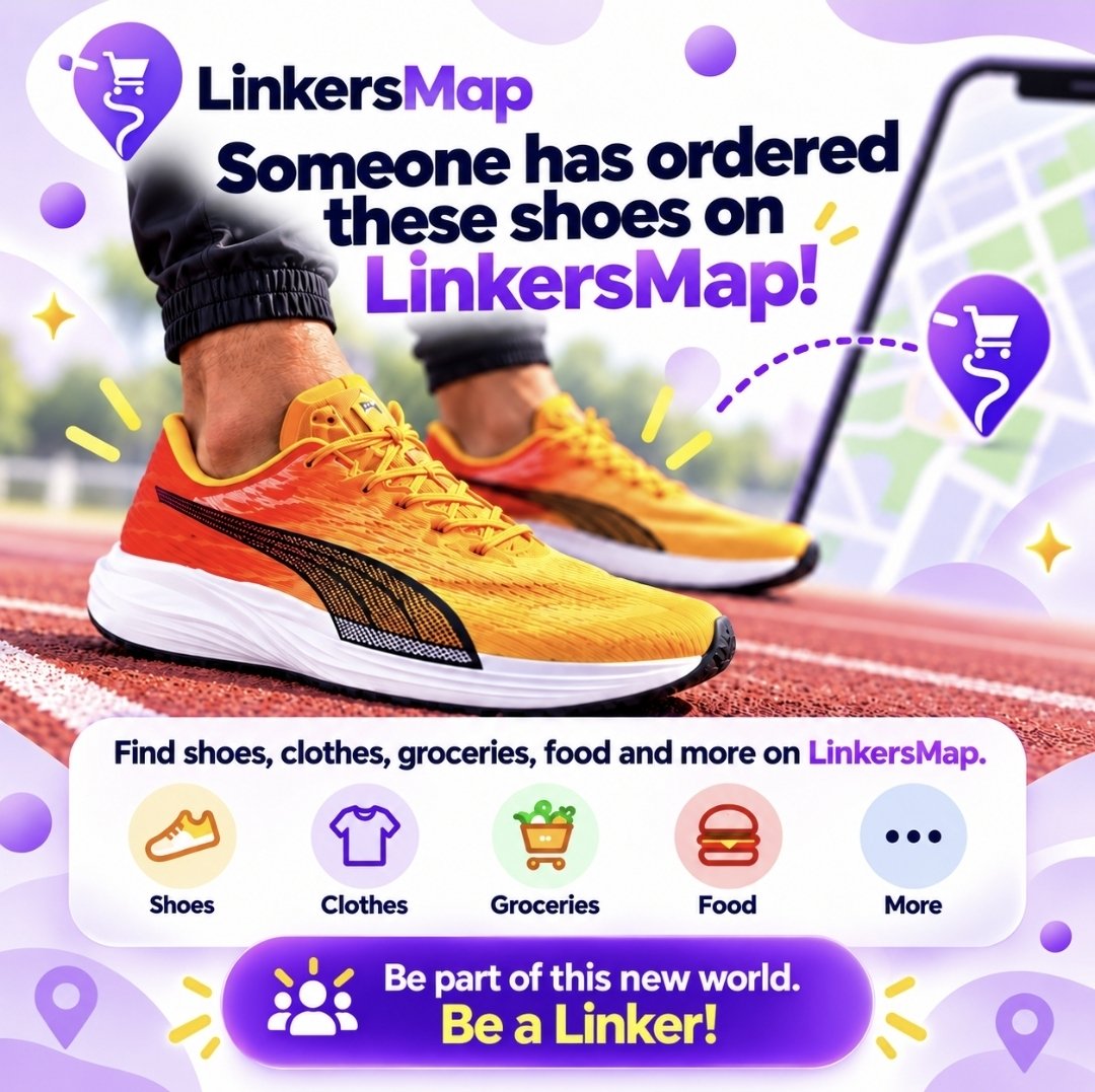 LinkersMap's tweet photo. Someone has ordered these shoes on LinkersMap! 👟

Explore local shops on LinkersMap to find shoes, clothes, groceries, food and more.

The world is embracing the blockchain era, and LinkersMap is helping lead the way into the new Web3 world.

Be part of this new world. Be a Linker!🌐
https://t.co/lD5ORns459