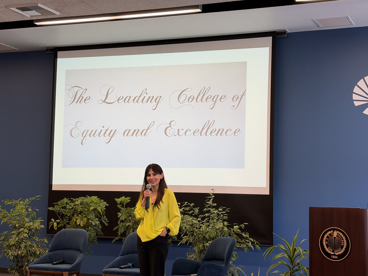 drlindabermudez's tweet photo. Spent last week at San Diego Mesa College with CCCCO, SDCCD, and regional partners for the Internships Demonstration Project. Three workstreams, one goal: make work experience part of every student's path, not something left to chance. Grateful to our hosts. https://t.co/BmdlLGjPFT