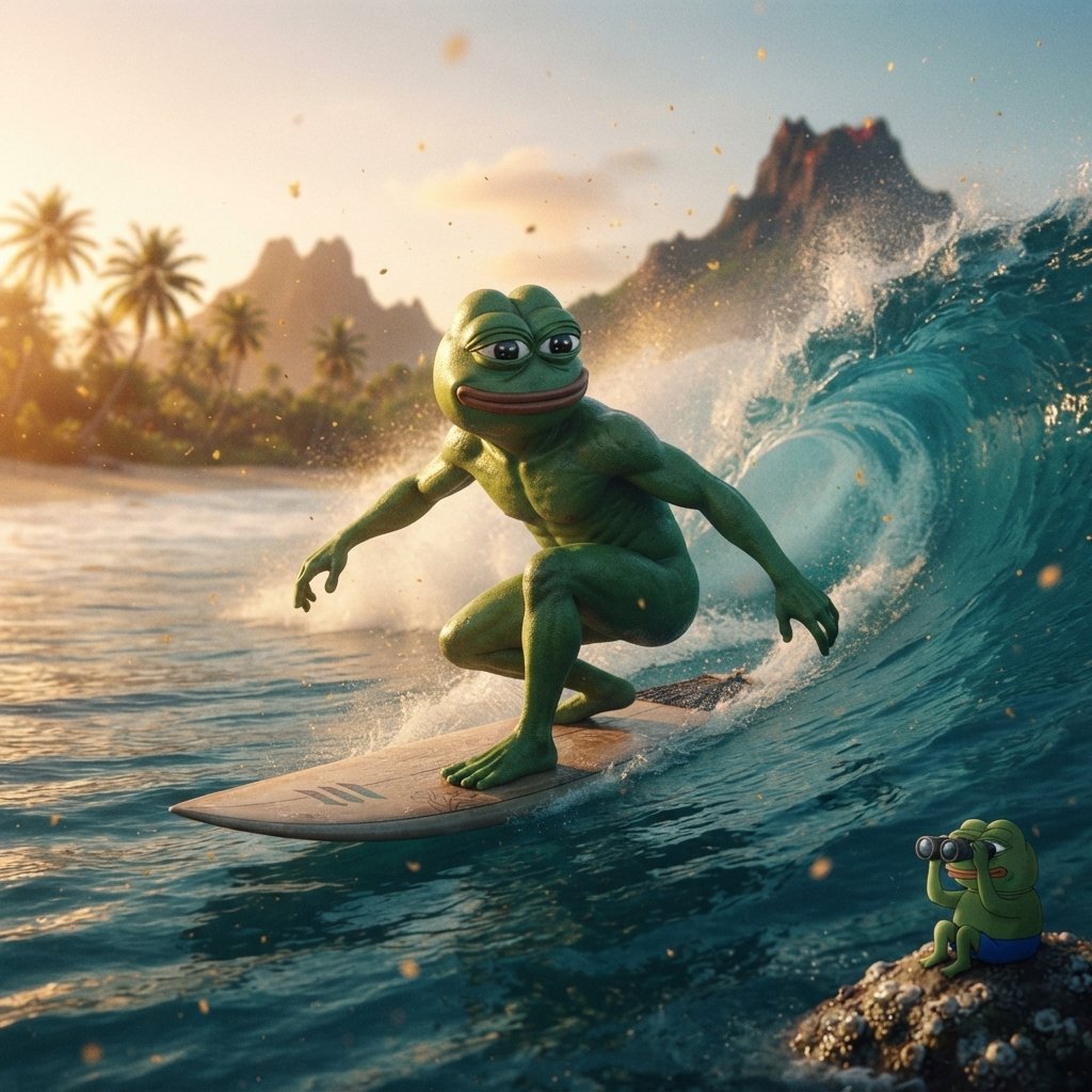 Allpepes_sol's tweet photo. solana:HgcxVs6kJhPAaGqnPNGaa7zYgNT49hJrLufiqcNMuYZT  just ride the wave https://t.co/04WTykufHk