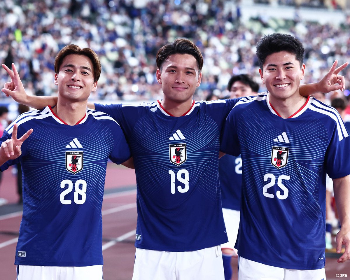 jfa_samuraiblue's tweet photo. 😊💙

#サッカー日本代表 https://t.co/yZTN24DrtM