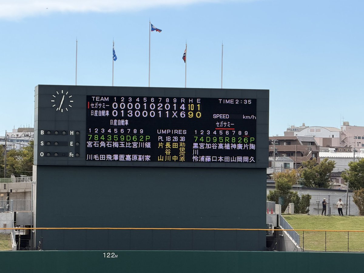nissan_baseball's tweet photo. 🏆第51回社会人野球日本選手権大会 関東代表決定戦
🆚セガサミー
セガサミー 4-6 日産自動車
🔥関東代表決定！！🔥
チーム一丸で掴み取った勝利！
日産野球部復活後、初の全国大会出場を決めました。
熱いご声援、本当にありがとうございました！ https://t.co/RfclVWHfJ0