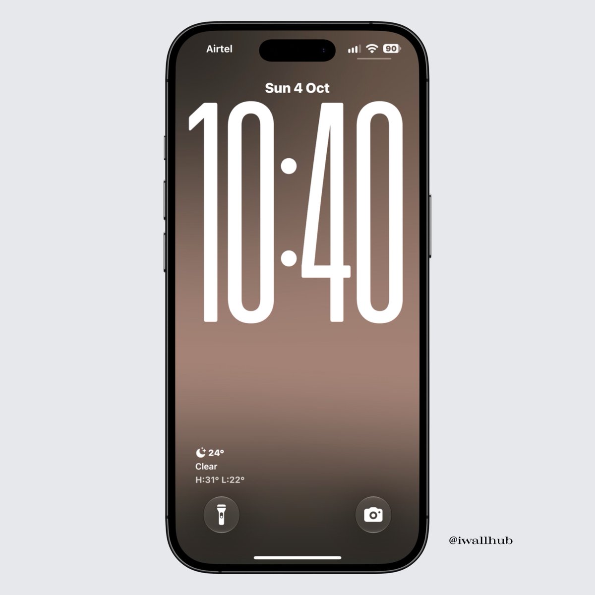 iwallhub's tweet photo. Warm brown iPhone lock screen.
Big time. No widgets. Soft night color, nothing loud.
Would you actually keep this?
Reply YES or NO.
#iPhoneWallpaper #LockScreen #iOS27 #MinimalWallpaper #iPhoneSetup #LockScreenSetup #Wallpaper #BrownAesthetic #iWallHub https://t.co/DhU6YP6uI1