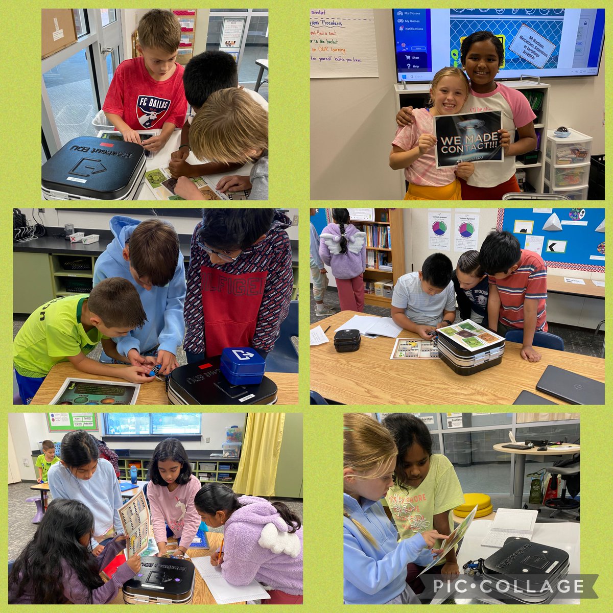 MrsBakerEdu's tweet photo. #4thgrade Ss @smithelem_Noel & @TadlockElem celebrated the end of our #Affective unit with a @breakoutEDU breakout box & they had a blast! Critical thinking, team work, & FUN was in full force! #FISDQUEST #smithstrong #TadlockSparkles @FISDAdvAcad https://t.co/9F2NbfenFL