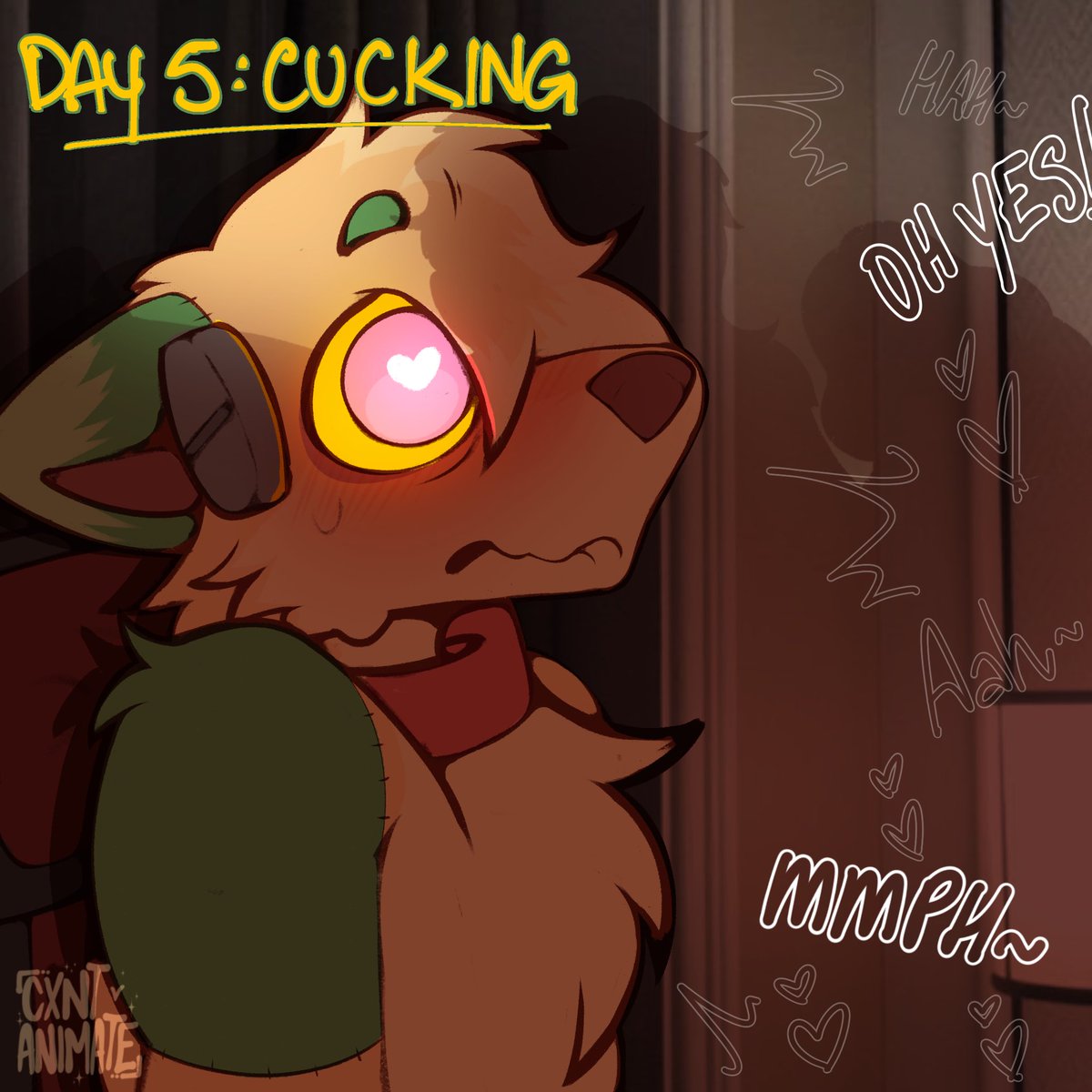cxnt_animate's tweet photo. Kinktober Day 5: Cucking https://t.co/DLanFqc5bJ