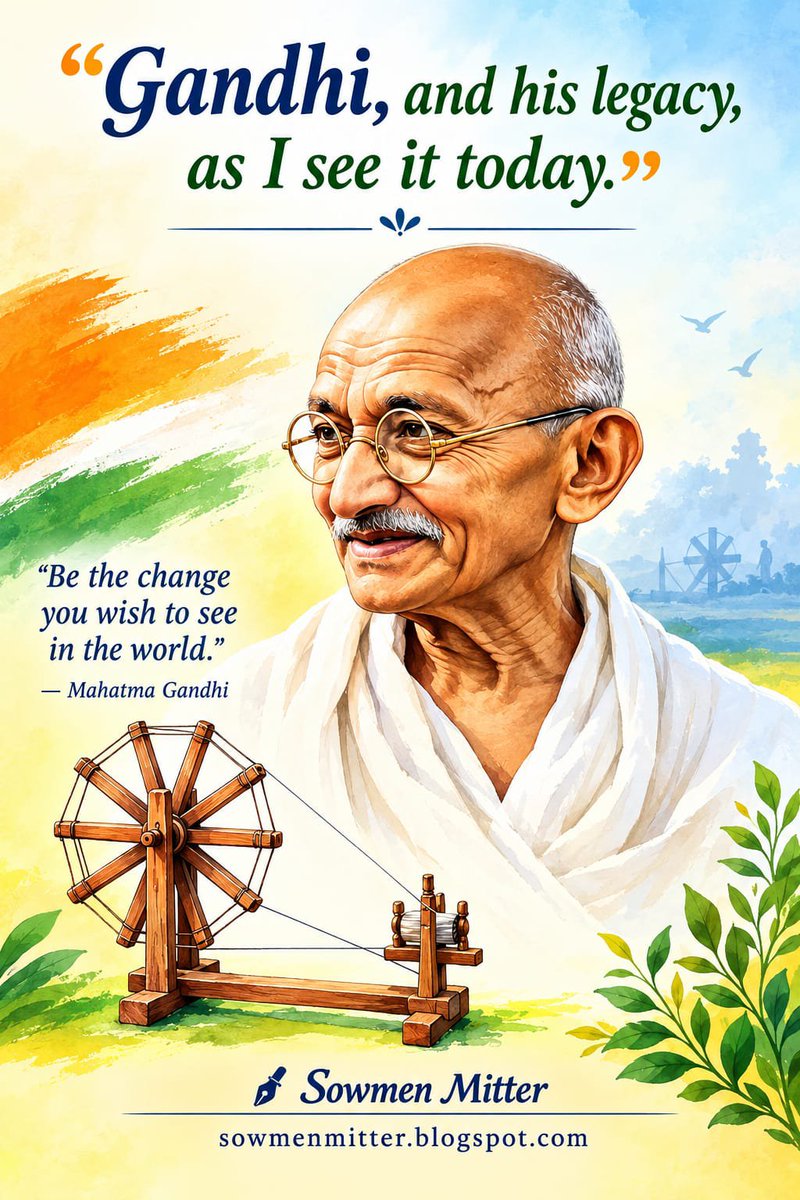smilersedu's tweet photo. "A section of India’s youngest citizens appears to be rediscovering truth, peaceful resistance, moral courage, collective action and accountability.  ......." writes @SowmenMitter

https://t.co/DP7qF98WID 
🟩 https://t.co/HAlZG31Bsb