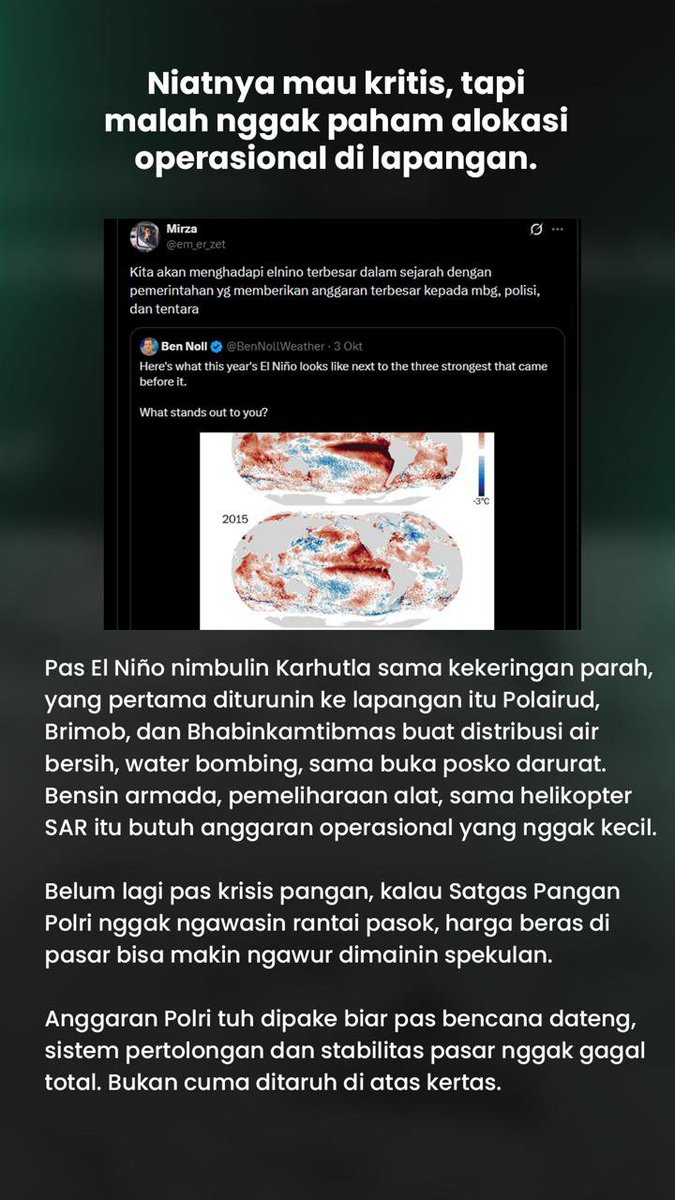 asknhavika's tweet photo. Brimob dan polairud garda terdepan distribusi air bersih saat kekeringan

#ElNino #Polri #SatgasPangan #PolriBersamaMasyarakat https://t.co/FDB3cxpOVp