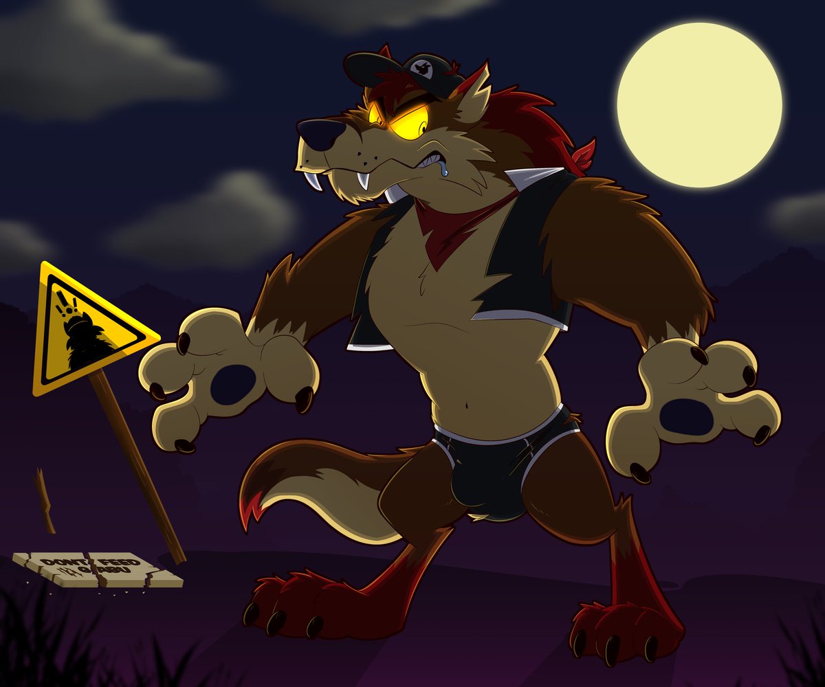 GabuDraw's tweet photo. Werewolf season 🐺 https://t.co/4ahZbyJQzK