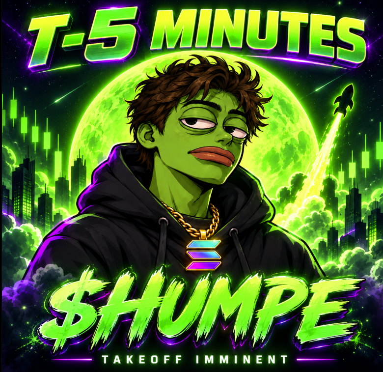 Humanpepesol's tweet photo. 5 minutes.

wallets ready.

$HUMPE takes off next. 🐸 https://t.co/7AEml7Msn6
