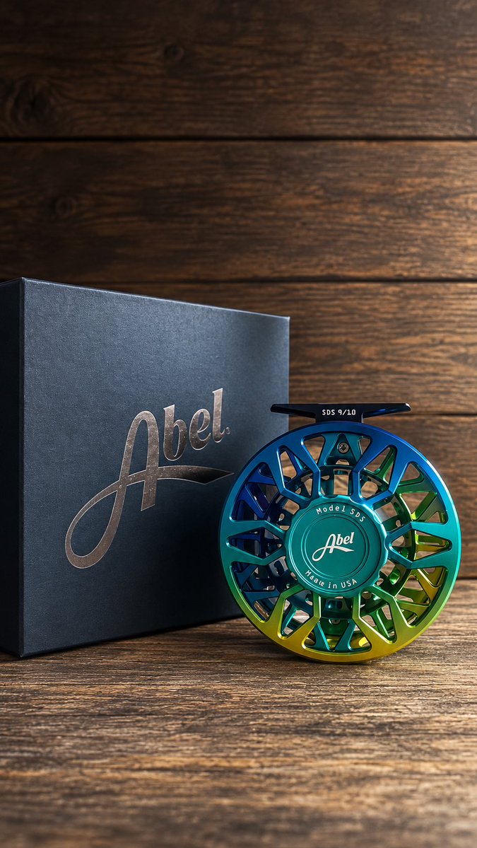 FishOnFlyFish's tweet photo. This Awesome ABEL SDS 9/10
Flats Fade • Ported • Satin Teal Drag Knob 

Fish On! Custom Rods
https://t.co/h6MHdUvkoL
15400 Chenal Pkwy, Suite 200
Little Rock, Arkansas 72211

#fishoncustomrods #flyfishing #classicflyreels #flyreels #flyrods https://t.co/NmyKqSnZ5b