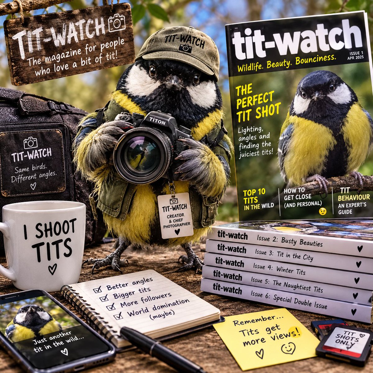Tit_InCrisis's tweet photo. To my beloved friends. For the last 2 weeks I have been radio silent, due to my life's progression. I have some good news though. I am now a professional photographer, with my own publication. I am so proud of myself.. #Titwatch https://t.co/PKtFTDOjbW