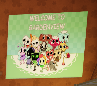 scrufftuna_'s tweet photo. all of the new dandy's world art is so genuinely beautiful but it's very funny that there's also still this shit around the floors https://t.co/0lsIxdKwEP