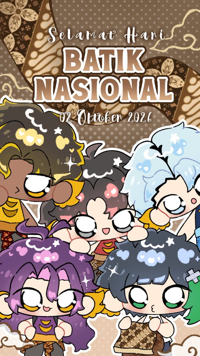 bolkuskus's tweet photo. hai, aku kemarin disuruh bikin pamflet hari batik, dan aku bikin ini #MEVVARNAI https://t.co/tub05awvqk