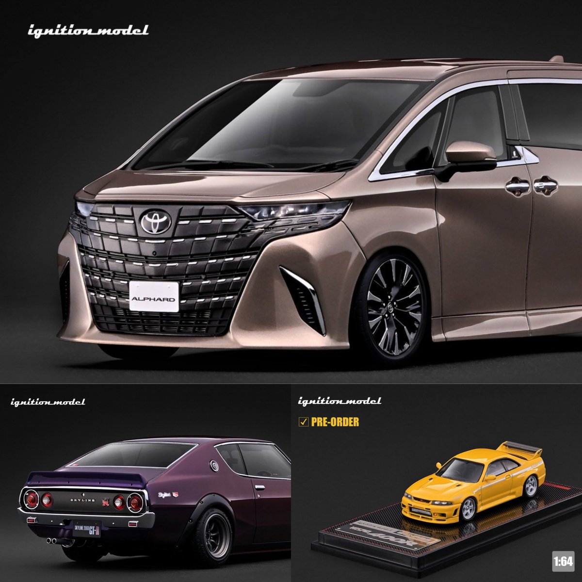 ignitionmodel's tweet photo. 最新のIGモデル新製品 ご予約がスタートしました。締切は11月2日(月）まで。一般発売 新製品×17種をご案内します。
 
★最新モデルのご予約ページこちら＞＞ https://t.co/rxp2rMY9Vp https://t.co/f7p7yOYPPo