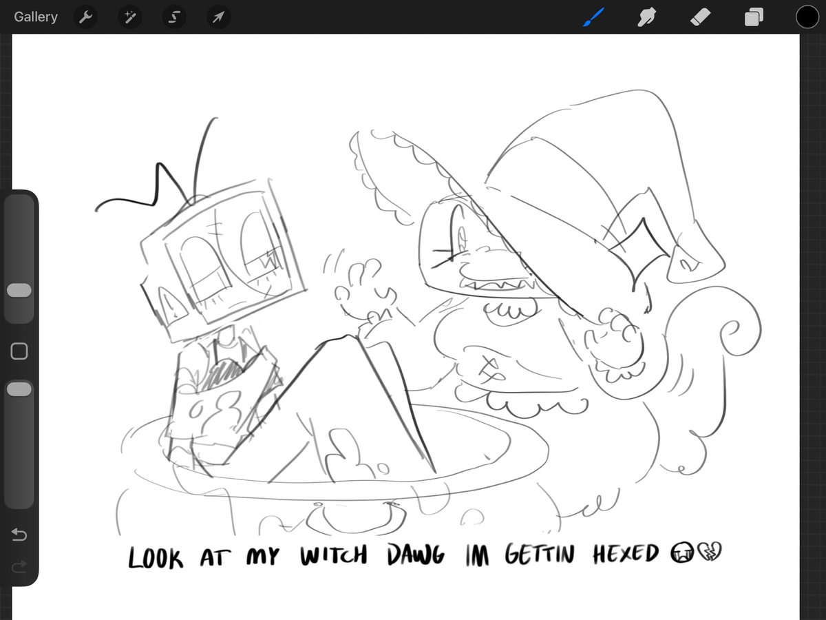funnyfartfish's tweet photo. quick reference guide for halloween animation i try to keep my palettes simple i dont know what happened here https://t.co/C9FOPMLU7u